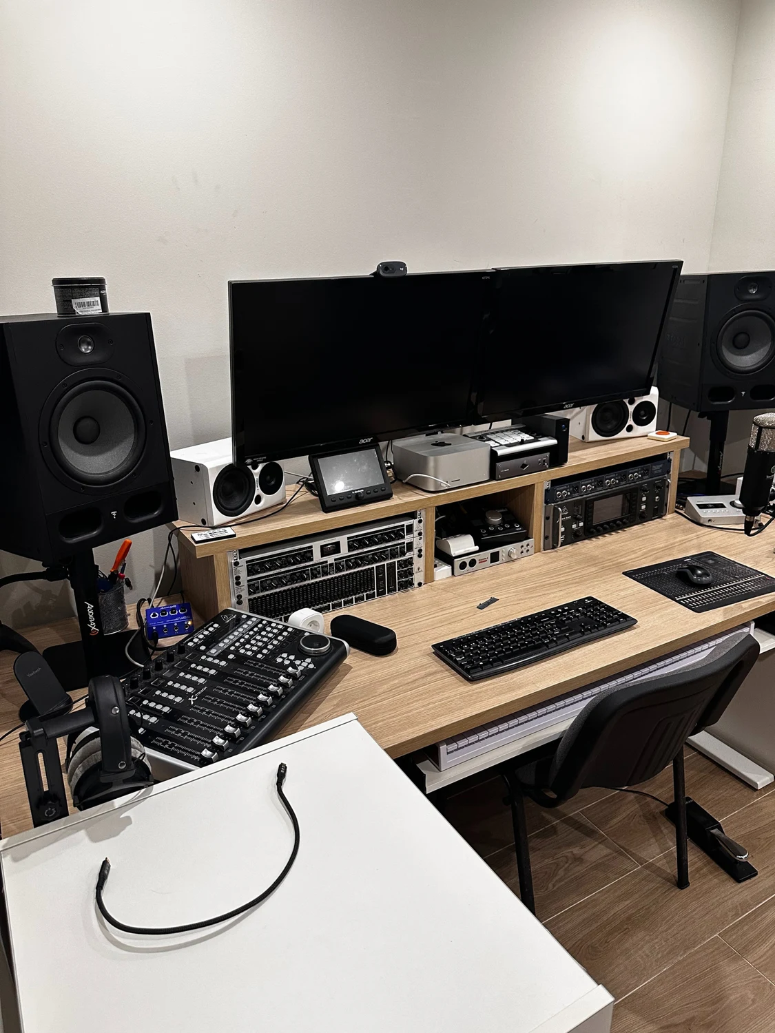 Estudio de producción musical de Javier Torres